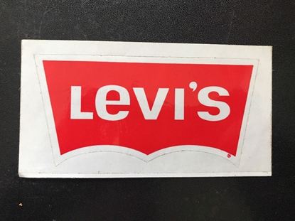 Picture of LEVI'S JEANS 1980's Advertising Sticker