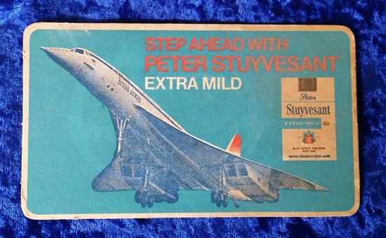 Picture of Peter Stuyvesant Concorde Beer Coaster