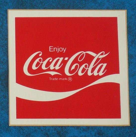 Picture of COCA-COLA Soft Drink Sticker