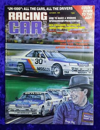 Picture of Racing Car News Magazine October 1986