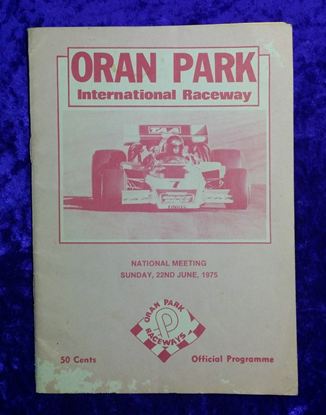 Picture of 1975 Oran Park National Meeting Official Programme