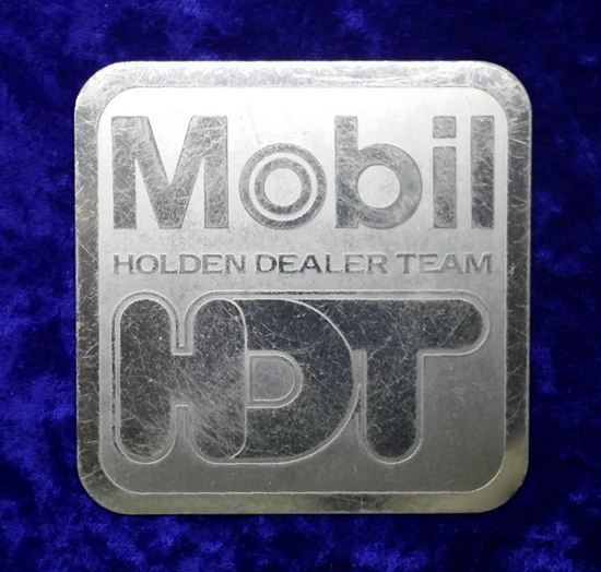 Picture of Mobil Holden HDT Metal Beer Coaster